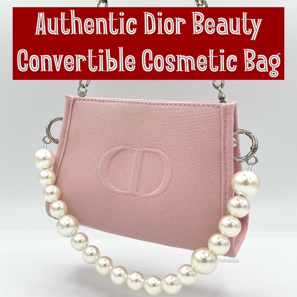 🆕 Dior Beauty Cosmetic Case to Convertible Crossbody/Shoulder/Bum Bag Handbag - Picture 1 of 16